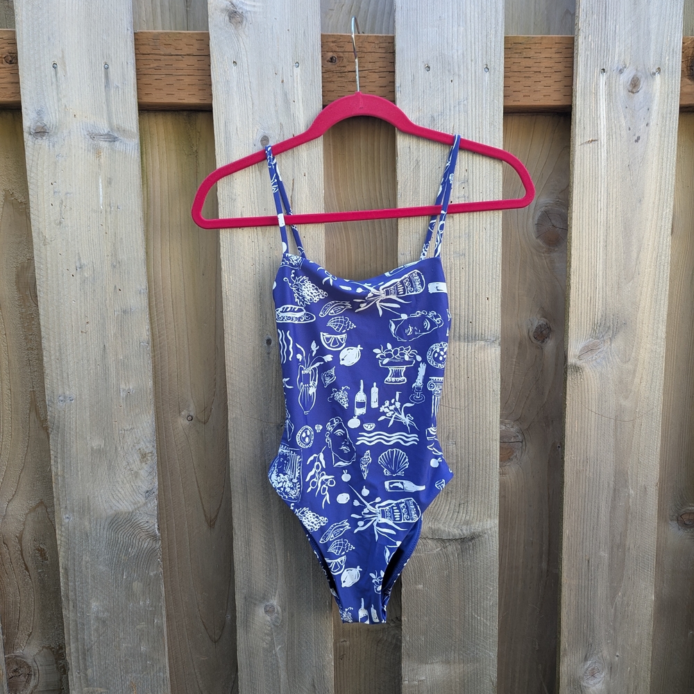 Madewell X Lisa Says Gah One-Piece Swimsuit